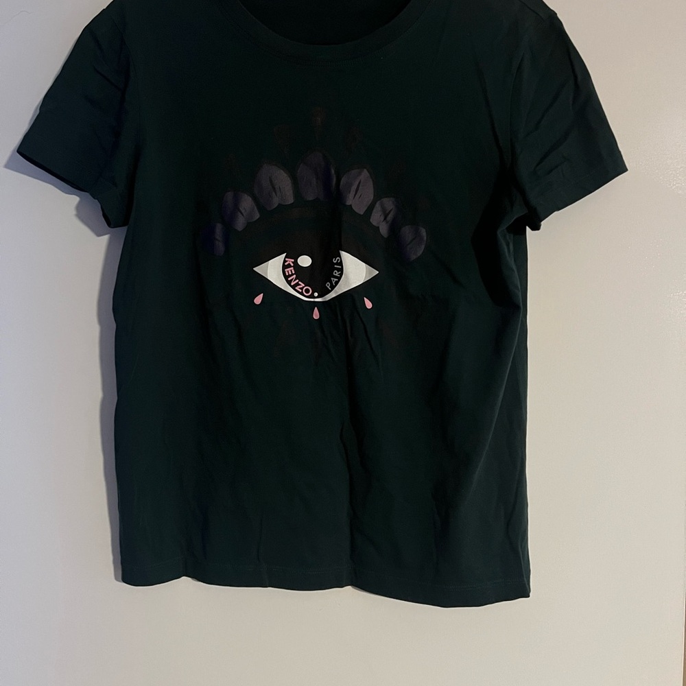 Kenzo Dark T-Shirt with Eye Motif